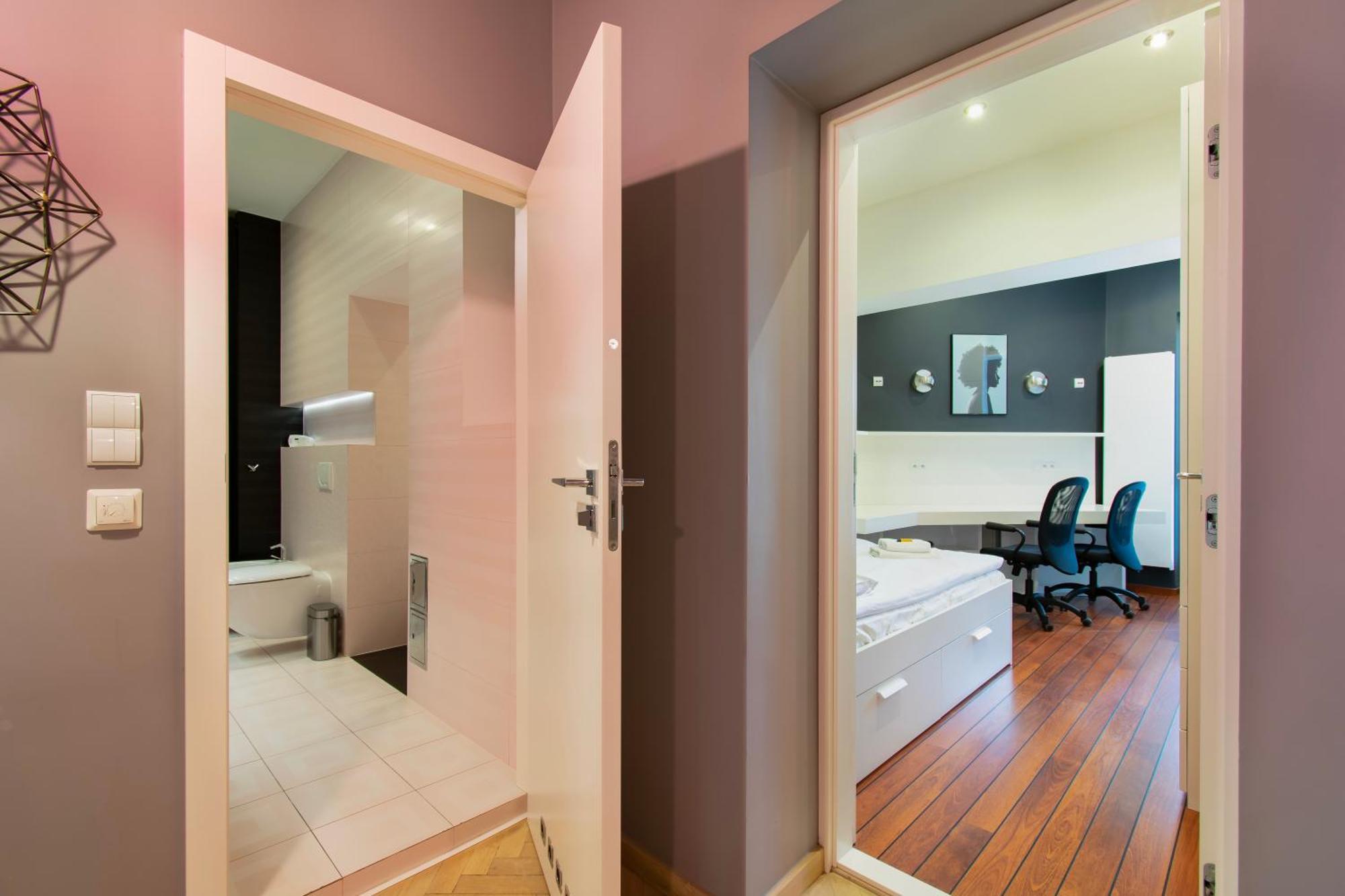 Spacious 3Br Apartment With Ac In Living Room, 2 Balconies Krasków Εξωτερικό φωτογραφία