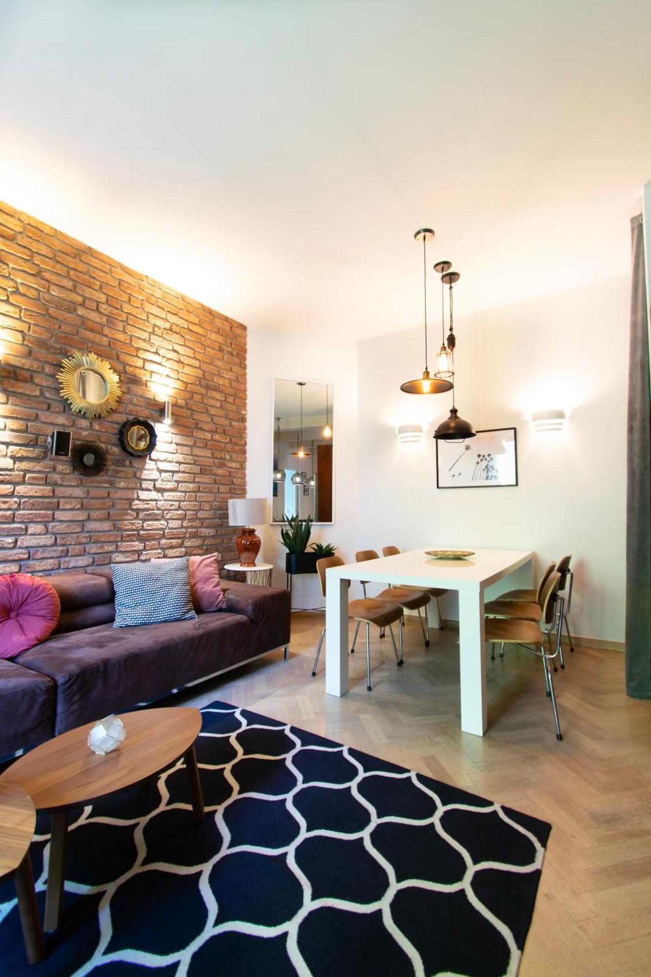 Spacious 3Br Apartment With Ac In Living Room, 2 Balconies Krasków Εξωτερικό φωτογραφία