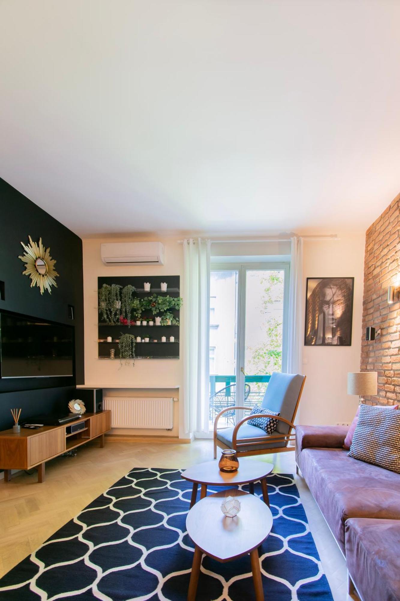 Spacious 3Br Apartment With Ac In Living Room, 2 Balconies Krasków Εξωτερικό φωτογραφία